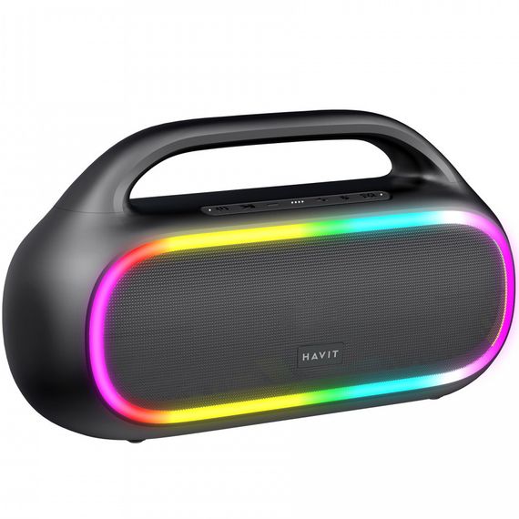 Портативна колонка HAVIT HV-SK862BT 40W RGB Black | Зображення 3
