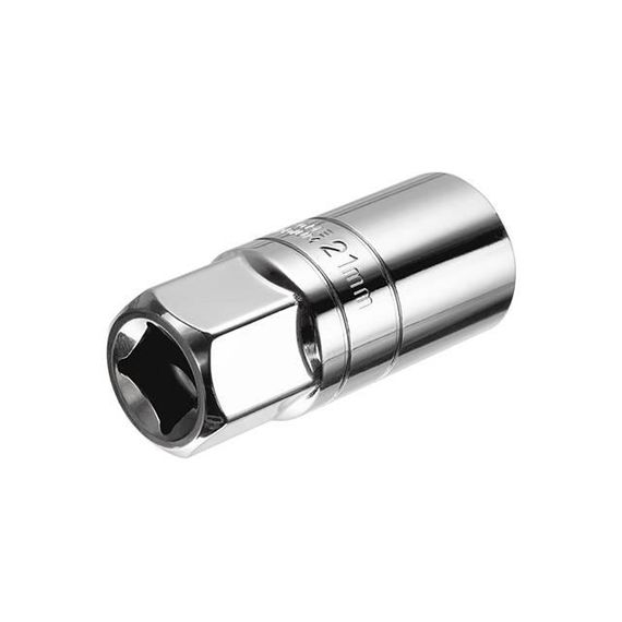 Головка свічкова 1/2", 21 ммx65мм Cr-V INTERTOOL ET-00071 | Зображення 1