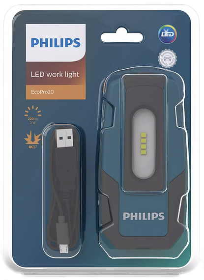 Ліхтар Philips EcoPro20 LED lamp RC320 3.7V B1