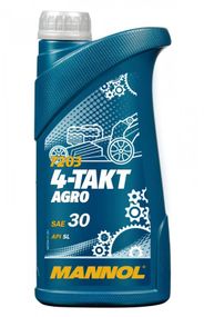 Моторна олива Mannol 7203 4Takt Agro SAE 30 SG 1л