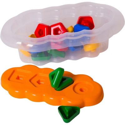 Розвиваюча іграшка Tigres Магічні фігурки 20 елементів (помаранчевий) (39518)