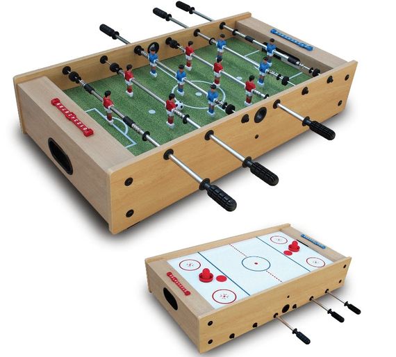 Настільний футбол + аерохокей Garlando F-Mini 2in1 (FM2IN1R)