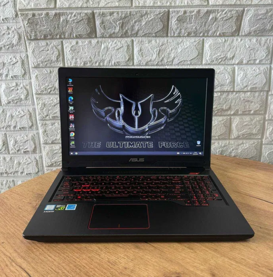 Ноутбук Asus TUF FX503VD 15.6" FHD IPS i5 7300HQ 8Gb SSD 128Gb+HDD1Tb GTX 1050 Б/В | Зображення 1