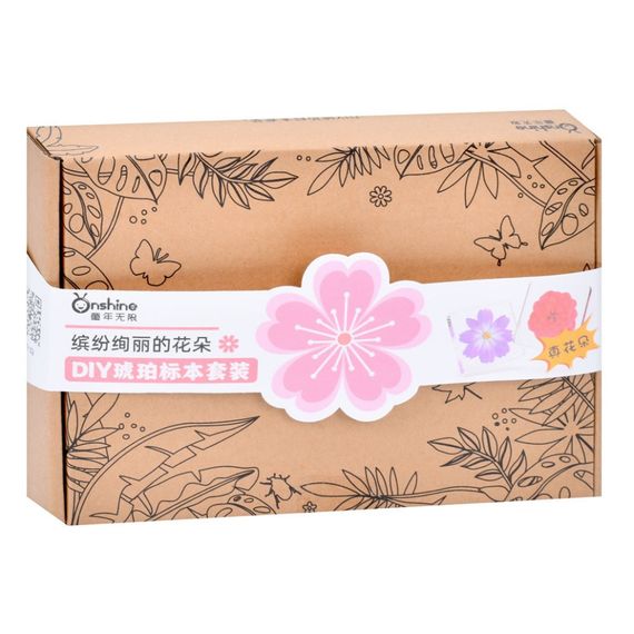 Дитячий набір для творчості "Сухоцвіт" FG231102004M, пінцет, фарба, застигаюча рідина | Зображення 3