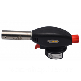 Пальник газовий цангове швидке з'єднання Piezo VIROK-44V192
