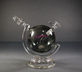 Стеклянная трубка Globe серая