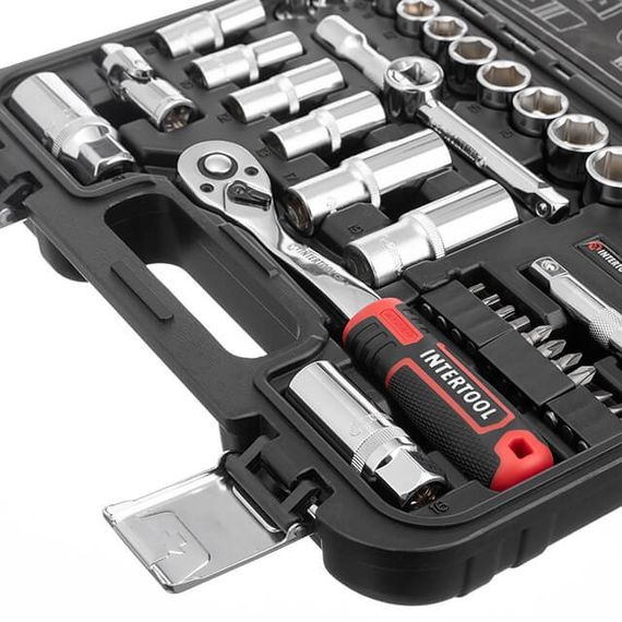 Набір інструментів 39 од., STORM 3/8", Cr-V INTERTOOL ET-8039 | Зображення 4