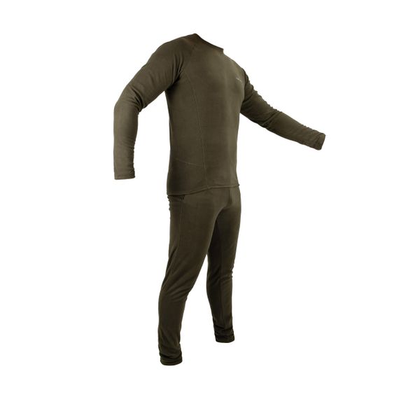 Термобілизна чоловіча Tribe Microfleece олива L, тепла флісова термобілизна трайб для риболовлі полювання туризму кемпінгу ЗСУ | Зображення 6