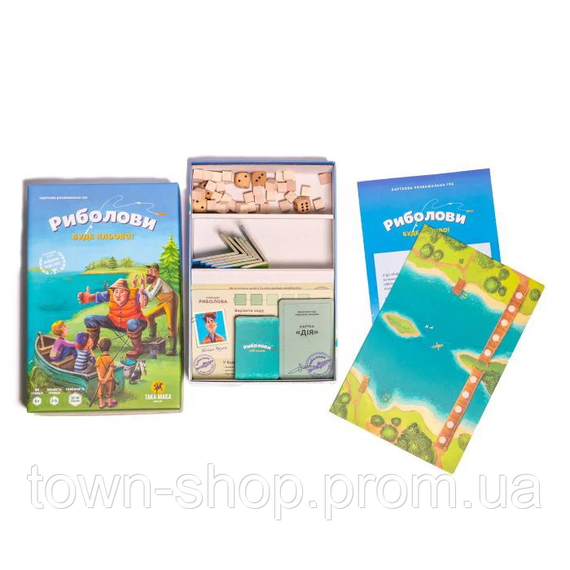 Настольная игра "Рыболовы" Такая Мака 960179 | Зображення 5