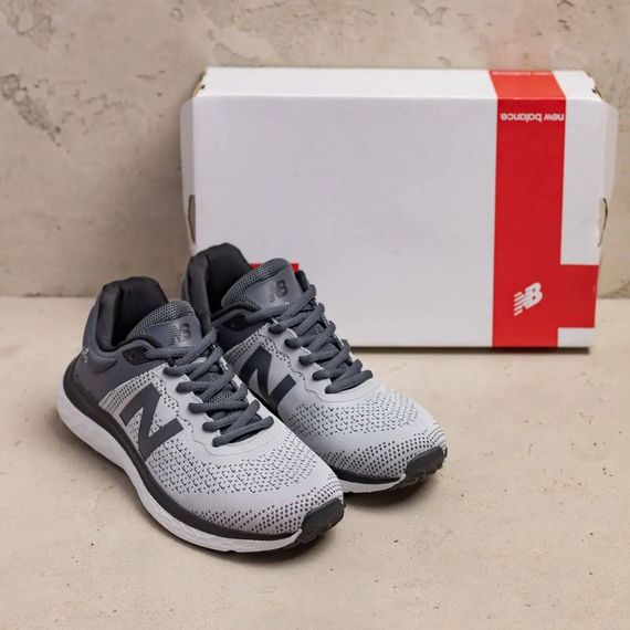 Кросівки New Balance весна/літо матеріал текстиль колір сірий, білий | Зображення 2