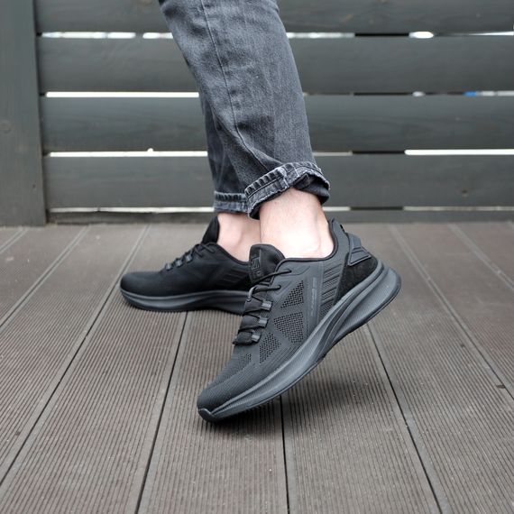 Кросівки чоловічі 591732 Чорні 41 42 43 44 45 46 | Зображення 8