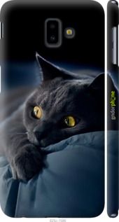 Чохол на Samsung Galaxy J6 Plus 2018 Димчастий кіт "825m-1586-2448"
