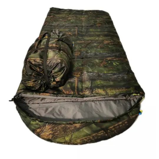 Спальный мешок sleeping bag 210*70 см камуфляжный, Спальник зимний 30, компактный, Спальник мешок зимний | Зображення 1