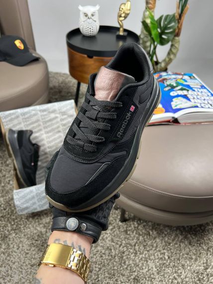 Чоловічі кросівки R3eebok Classic Black Brown , В'єтнам A4229 | Зображення 3