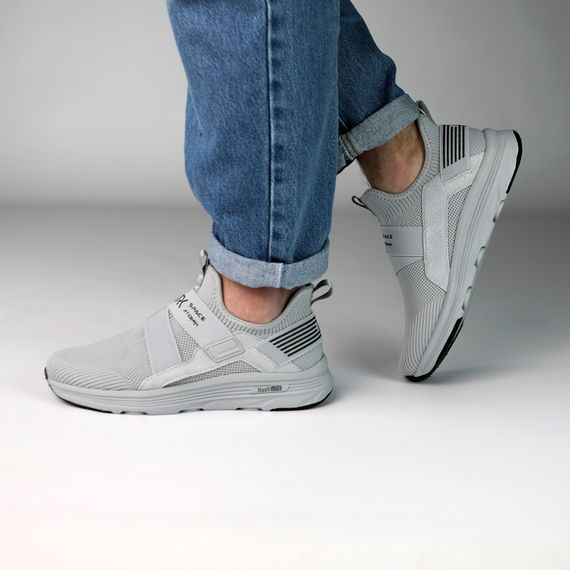 Кросівки чоловічі 591653 Сірі 41 42 43 44 45 46 | Зображення 9