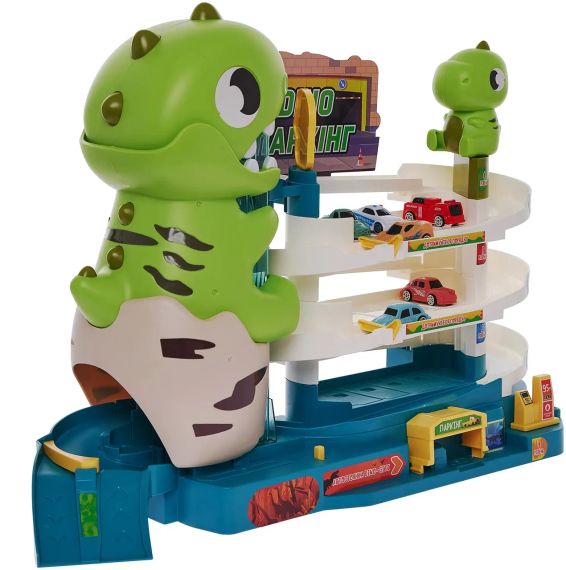 Ігровий набір ZIPP Toys Dino паркінг електричний | Зображення 3