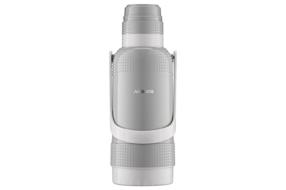 Термос ARDESTO  Gemini Gourmet 3200 мл, пластик, скляна колба, сірий (AR2632GRE) | Зображення 3