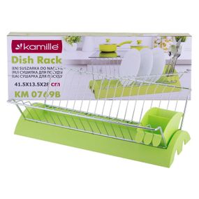 Сушарка для посуду 41,5х26х11,5 см Green Kamille KM-0769B