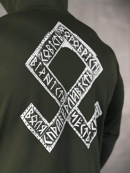 Худі maklin воля олива ВТ5068 | Зображення 3