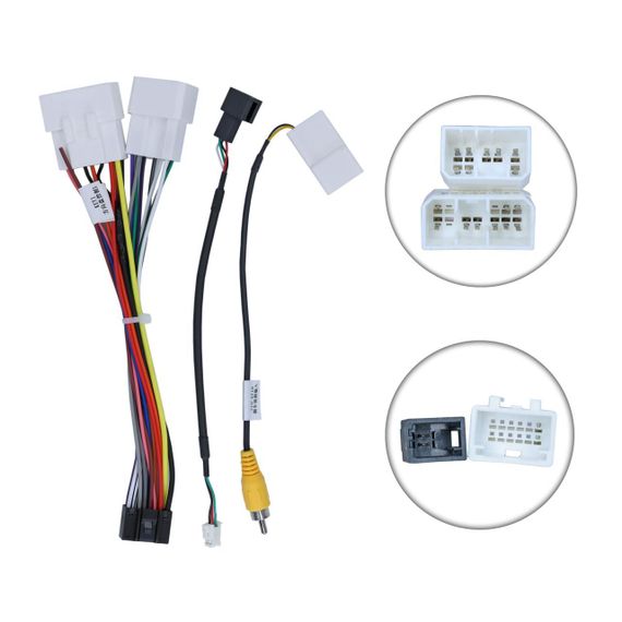 Перехідник живлення серії QIV з адаптером CAN-BUS для Geely QBR-W GL-3512 (дрот)