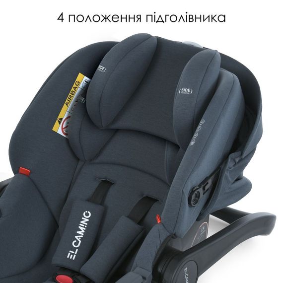 Детское автокресло i-KEEP ME 1186 Melange Rock Gray | Зображення 2