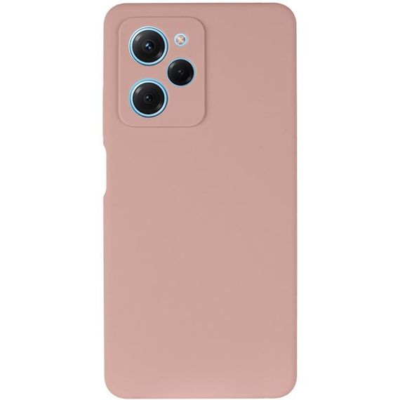 Чохол Silicone Cover Lakshmi Full Camera (AA) для Xiaomi Poco X5 Pro 5G Рожевий / Pink Sand | Зображення 1