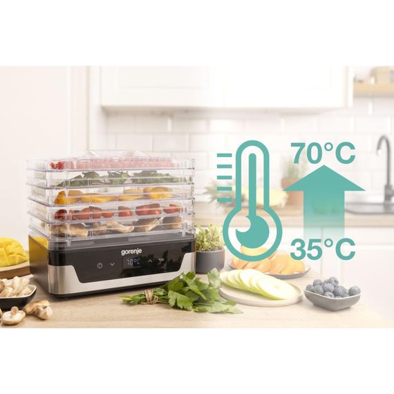 Сушка для овочів та фруктів Gorenje FDK400DE | Зображення 8