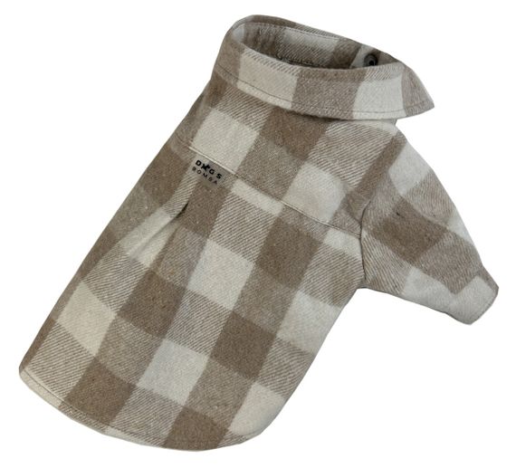 Сорочка картата кемел RUB-55 | Зображення 1