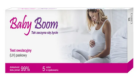 Baby Boom, тест-смужки для визначення овуляції (LH), 5 шт.
