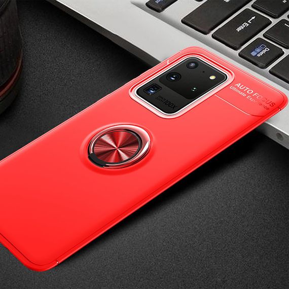TPU чохол Deen ColorRing під магнітний тримач (opp) для Samsung Galaxy S20 Ultra | Зображення 2