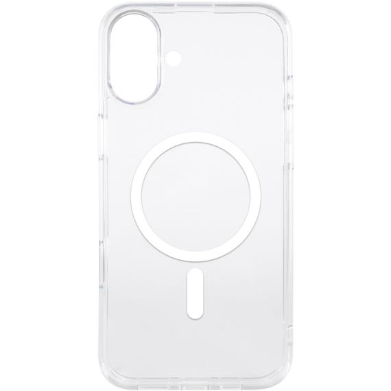 Чохол TPU Ummi transparent with Magnetic Fit для Apple iPhone 16 (6.1") Clear | Зображення 2