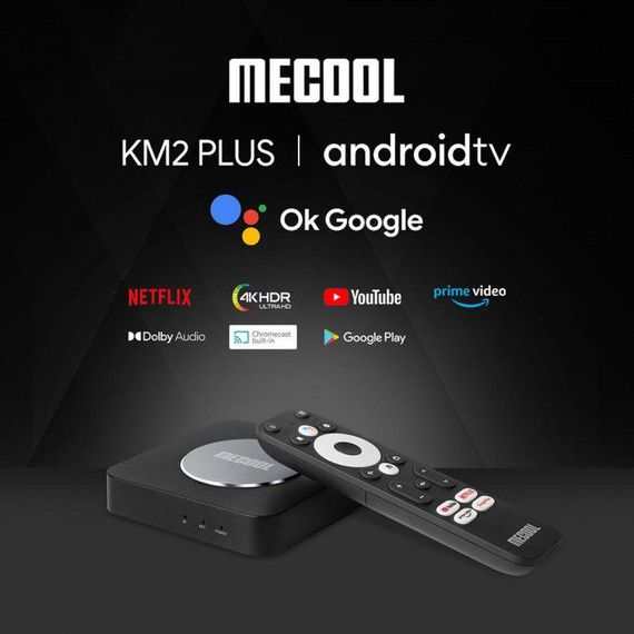 Смарт ТВ приставка 4K Ultra HD Android TV 11.0 XPRO PANOPLUS RAS (KM2+ (216)_3299) | Зображення 4