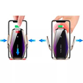 Автомобільний тримач S7 для телефону з швидкою зарядкою S7. AW-226 Колір: золотий