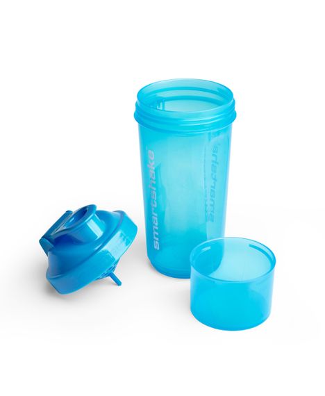 Шейкер спортивний SmartShake Slim 500ml Neon Blue (Original) | Зображення 2