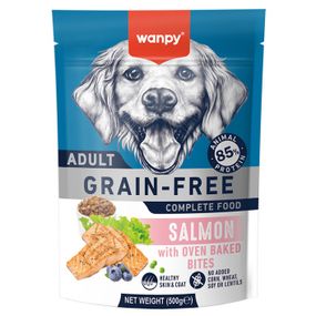 Сухий корм для собак з лососем Wanpy Adult Dog GF Salmon, 500 гр