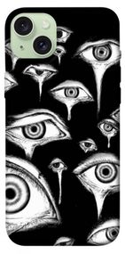 Чохол з картинкою Поле очей для Apple iPhone 15 Plus (6.7")