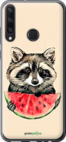 Чохол на Huawei Y6p Єнотик з кавуном "4605t-1952-2448"