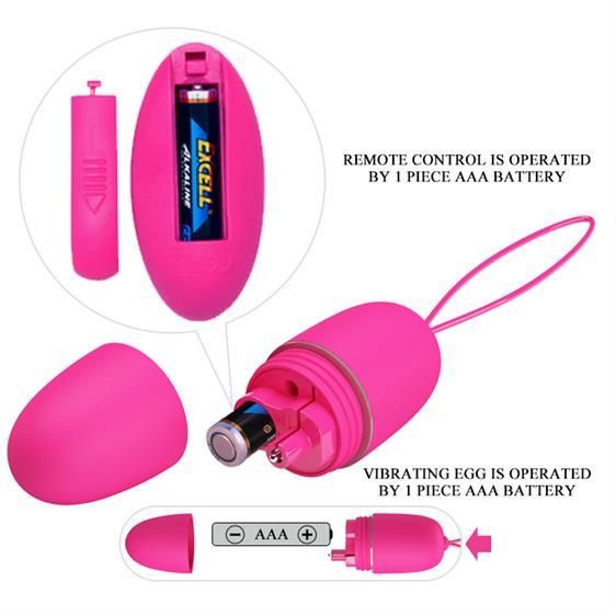 Виброяйцо - Pretty Love Selkie Vibrating Egg Pink Sex Aura | Зображення 5