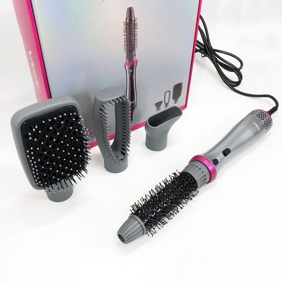 Професійний стайлер для укладання волосся 4в1 VGR V-408 700 Вт, Функціональний професійний фен | Зображення 9