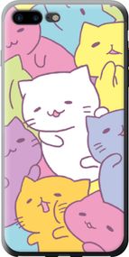 Чехол на iPhone 8 Plus Котики "2534u-1032-17620"