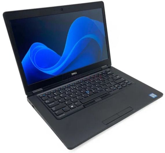 Ультрабук Б-клас Dell Latitude 5480 / 14" (1920x1080) IPS / Intel Core i5-6300U (2 (4) ядра по 2.4 - 3.0 GHz) / 16 GB DDR4 / 512 GB SSD / Intel HD Graphics 520 / WebCam / Win 10 б/в | Зображення 1