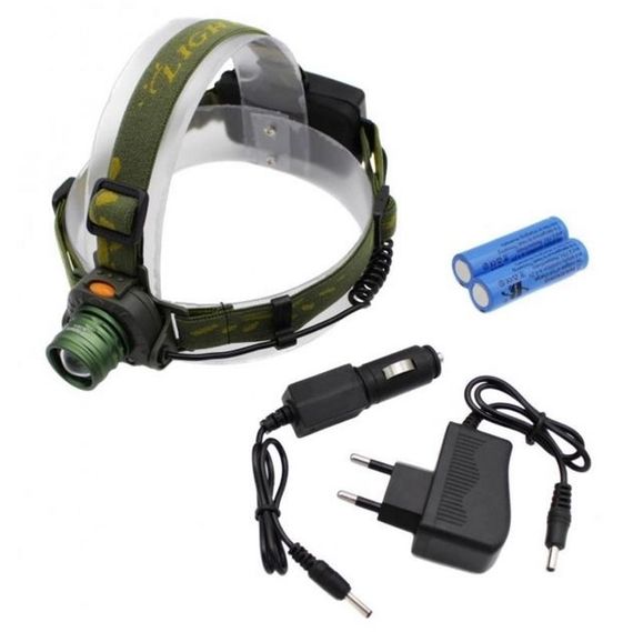 Налобний ліхтар тактичний Bailong BL-1505\602B SENSOR з датчиком руху, Ліхтарик налобний led | Зображення 4