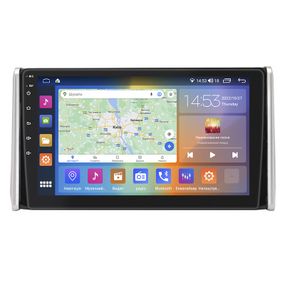 Штатная магнитола Lesko для Toyota RAV4 V (XA50) 2018-н.в. экран 10" 4/64Gb CarPlay 4G Wi-Fi GPS Prime Тойота