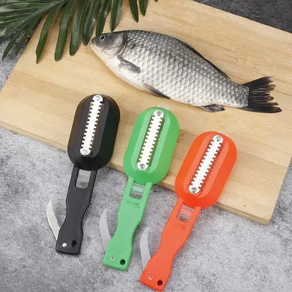 Рибочистка Ніж скребок для чищення риби Fish Scales Wiper Cleaning | Зображення 6