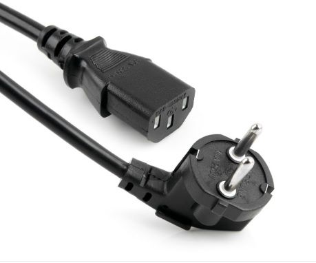 Кабель питания Schuko PC-186 CEE7/7-C13, 3.0M, 0.5mm, OEM (евровилка) Q15