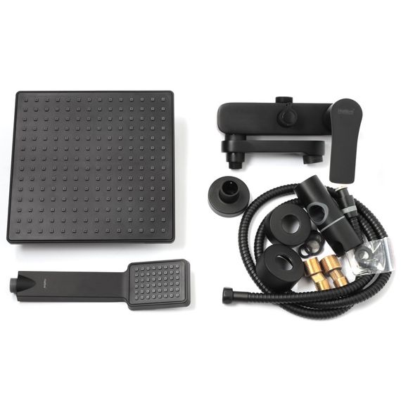 Душевая колонна Haiba Milano 003-J Черная (HB3934) | Зображення 2