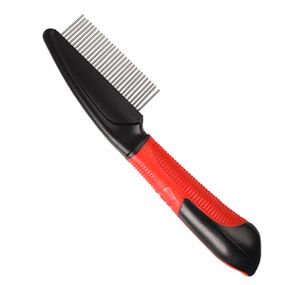 Гребінець з зубцями, що обертаються для собак Flamingo Comb Rotating Teeth, 20х2 см