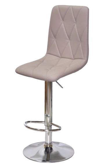 Барный стул Melvin Fred Bar CH-Base, хромированная опора Ø 385, с регулировкой высоты сиденья, мягкая обивка | Зображення 3