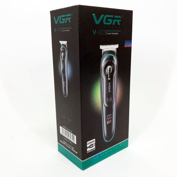 Машинка для стрижки волосся та бороди VGR V-075, Машинка для стрижки волосся домашня, Електромашинка | Зображення 9