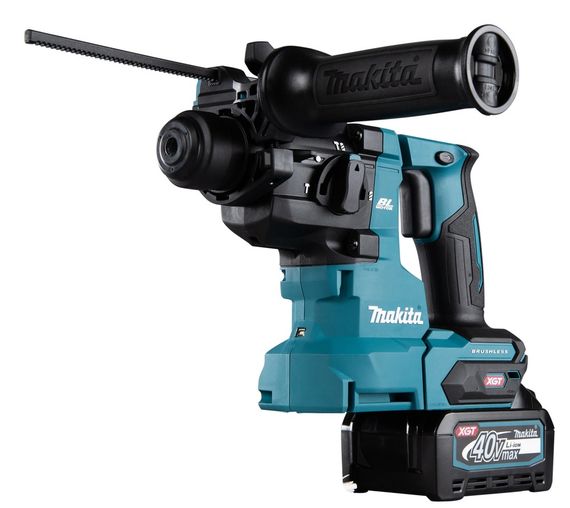 Перфоратор акумуляторний Makita HR010GZ (2.1 Дж, SDS-PLUS, XGT, BL, AWS, AVT, без акумуляторів та зарядного пристрою) | Зображення 2